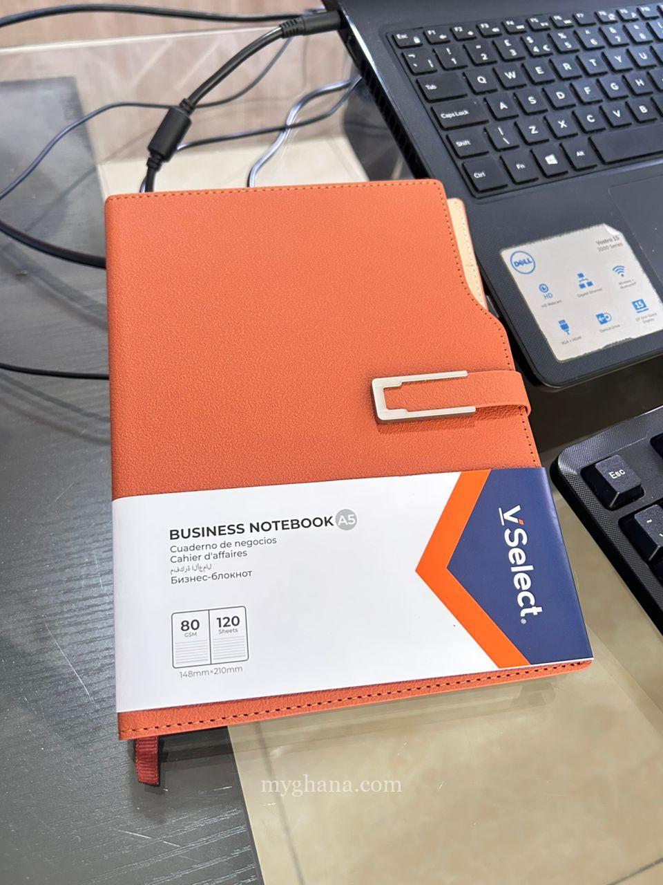 Executive Business Notebook – A5 | 120 Sheets