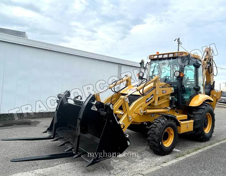 Massive 420 Backhoe Loaders for Sale in Ghana
