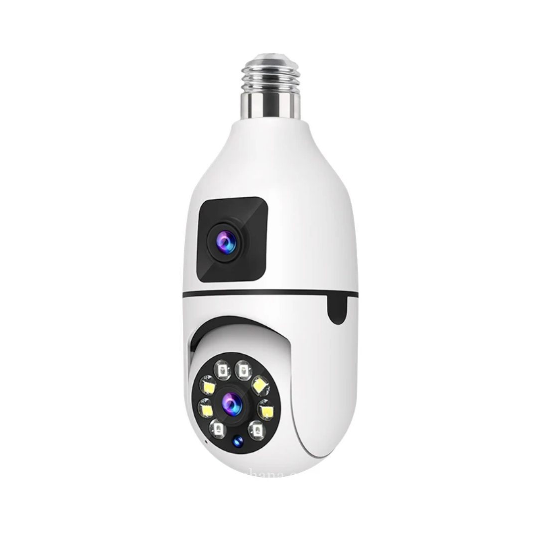 A7 Dual Cam CCTV Bulb Camera