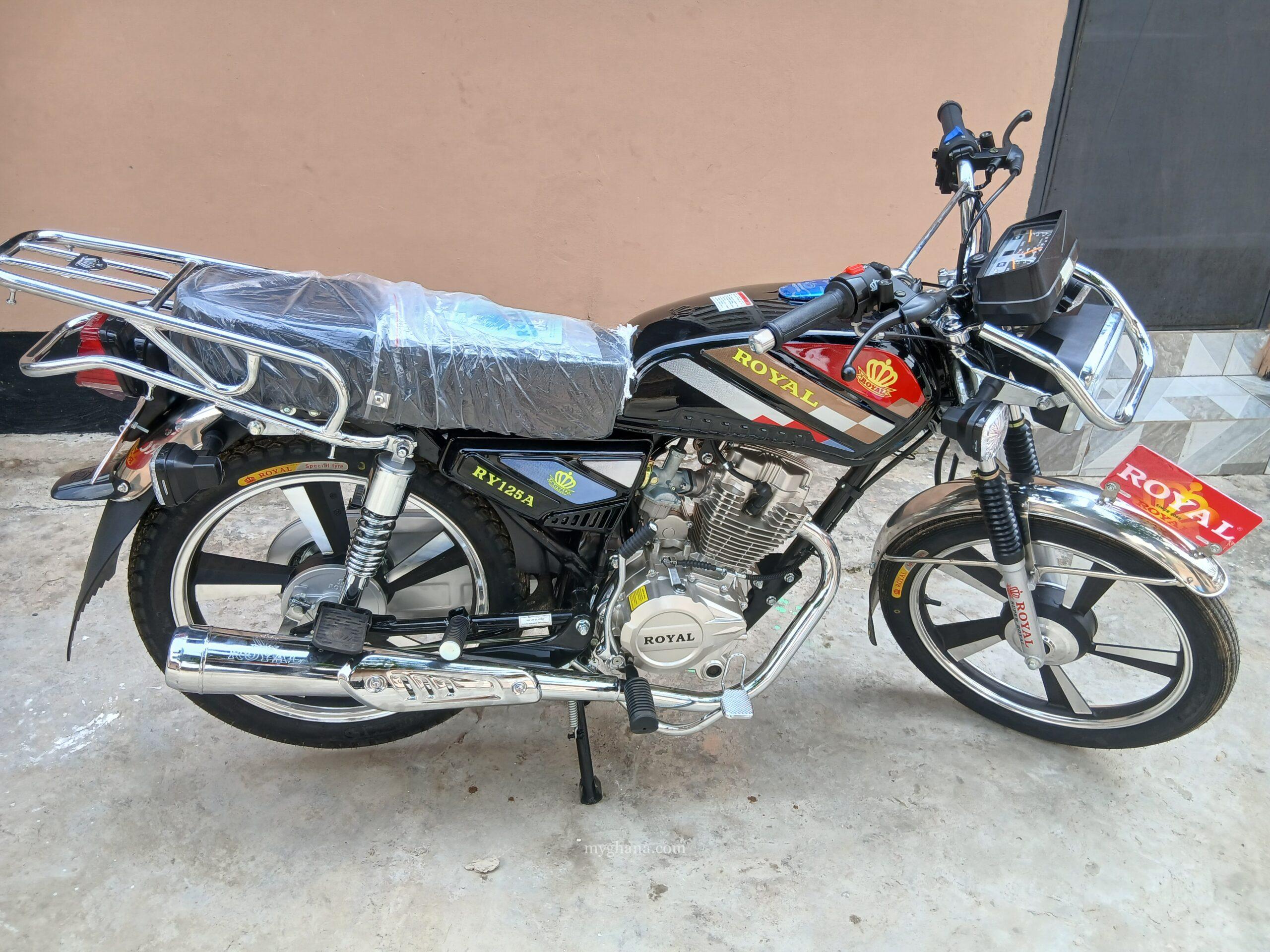 New Royal RY125 2025 Black