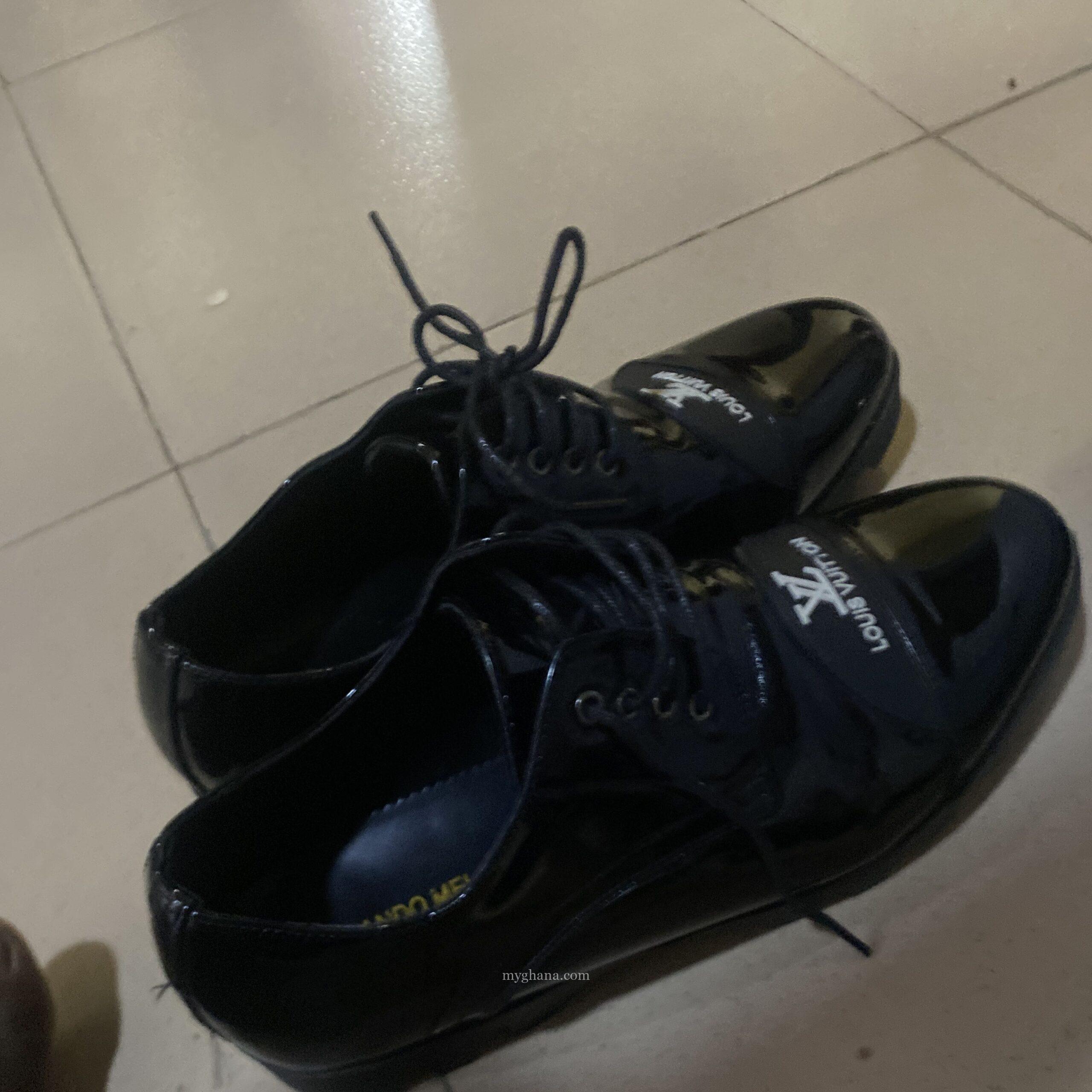 Louis Vuitton block shoe