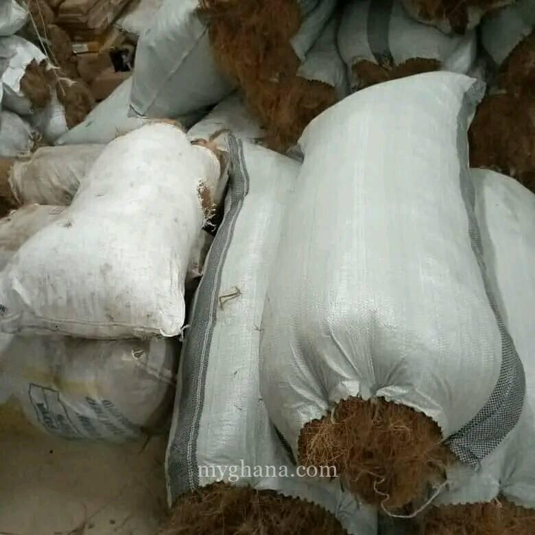 Coconut Fiber used in the construction of Biofil Toilet Digester