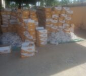 Cartons of garlic for sale