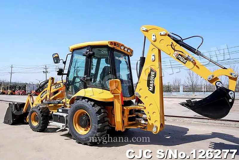 Massive 3CX Backhoe Loaders for Sale in Ghana