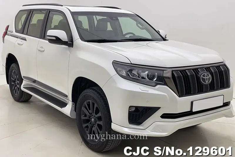 Used Toyota Land Cruiser Prado White Automatic 2022 4.0L Petrol for Sale