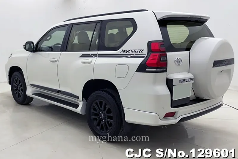 Used Toyota Land Cruiser Prado White Automatic 2022 4.0L Petrol for Sale