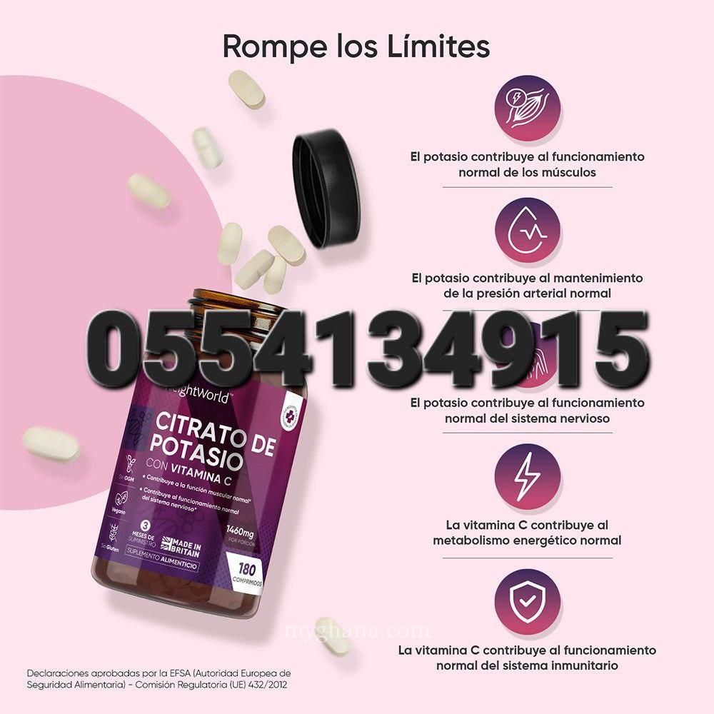 WeightWorld Potassium Citrate With Vitamin C Tablets