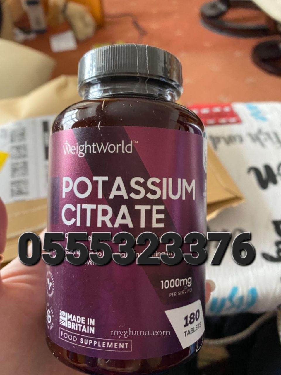 WeightWorld Potassium Citrate With Vitamin C Tablets