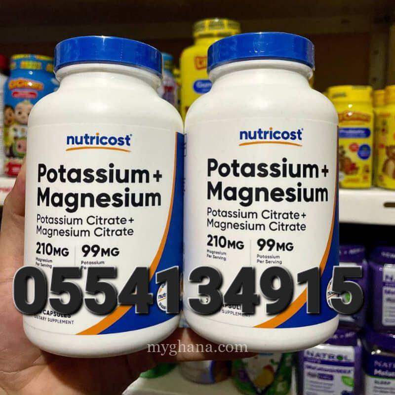 Nutricost Potassium Plus Magnesium