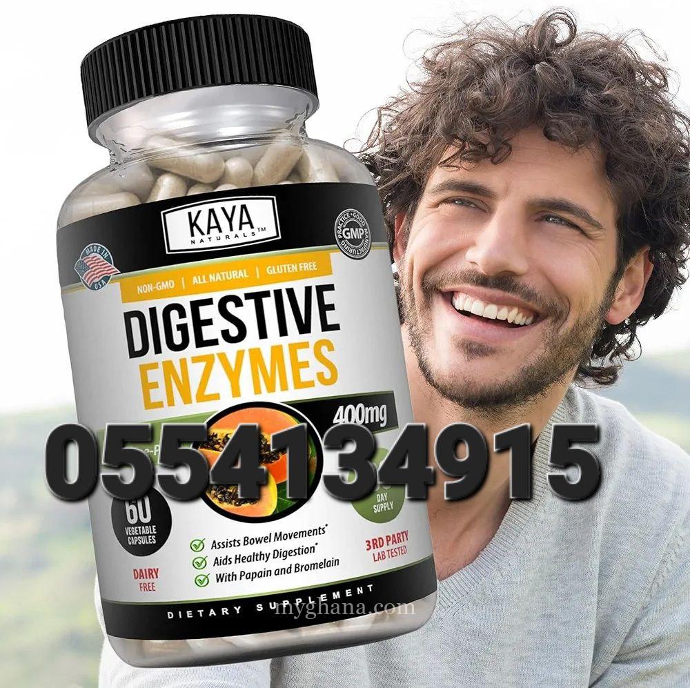 Kaya Naturals Digestive Enzymes with Prebiotics & Probiotics