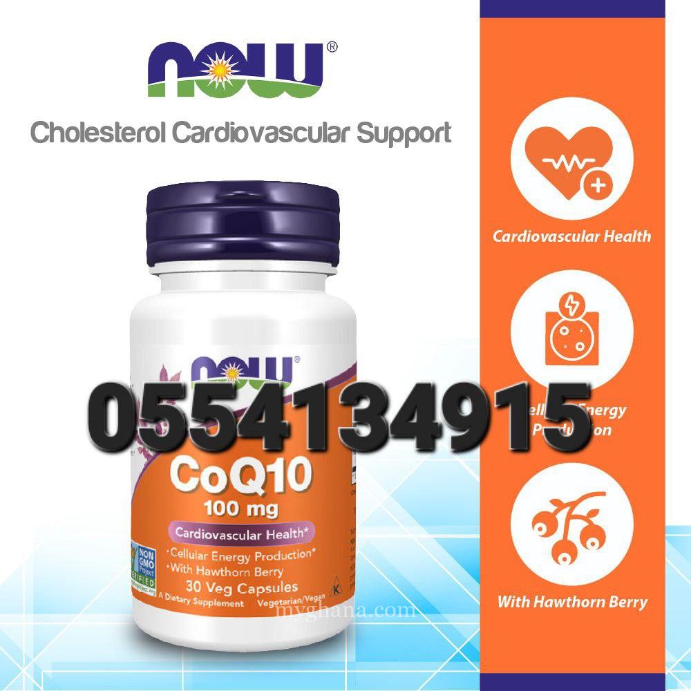 Now CoQ10 100mg Softgels