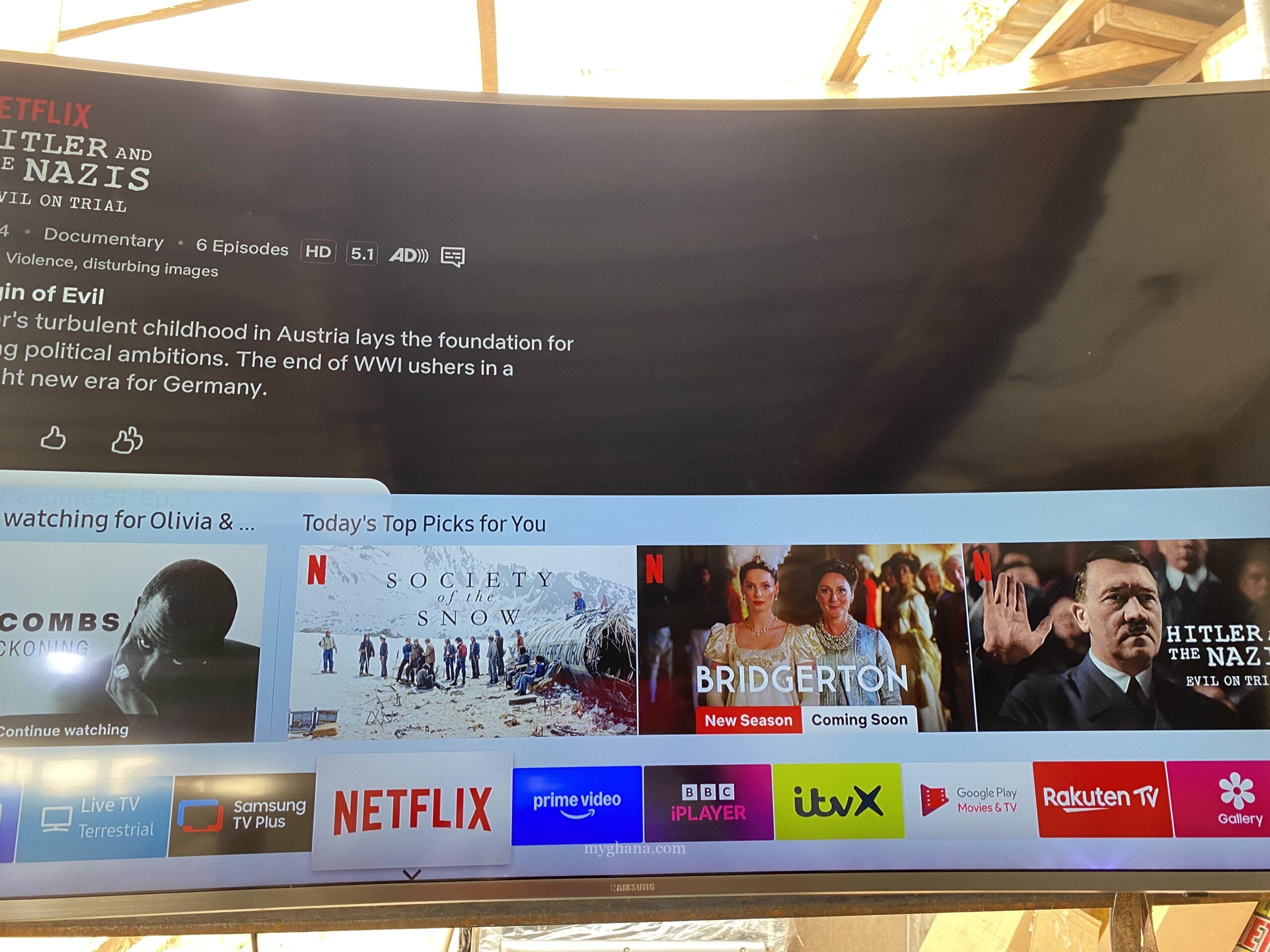 Samsung 50 inch …. 4k picture quality