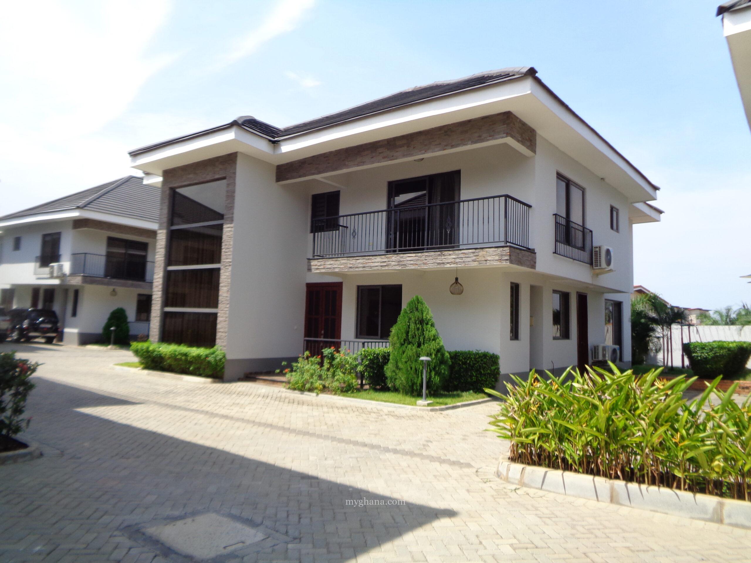 Furnished three bedroom townhouse to let at Cantonments, Accra