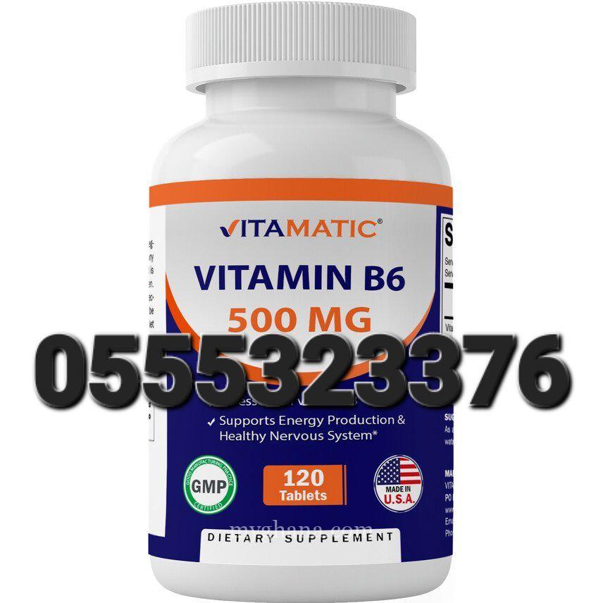 Vitamatic Vitamin B6 (Pyridoxine HCI) 500mg
