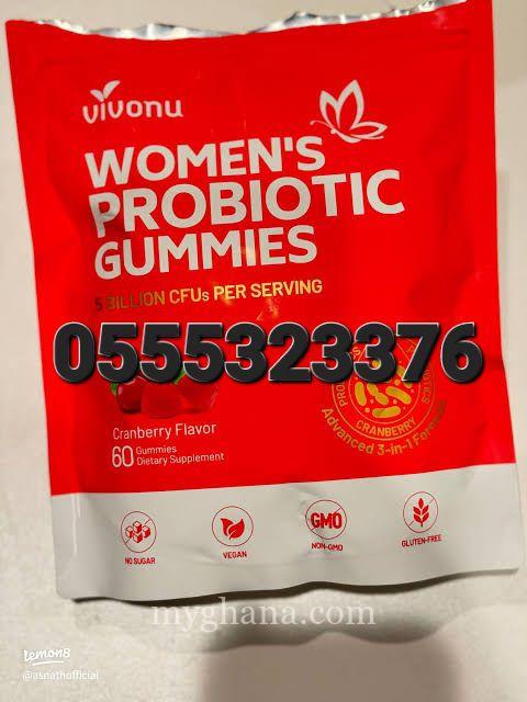 Vivonu Women Probiotics Gummies 60 Gummies