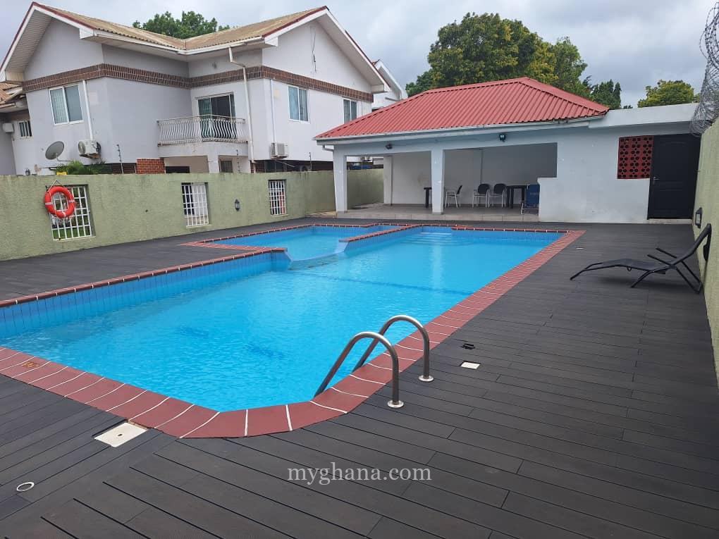 Furnished 3 bedroom townhouse to let at Cantonments, Accra