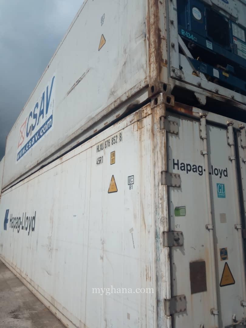 Shalom 40ft and 20ft reefer containers for sales