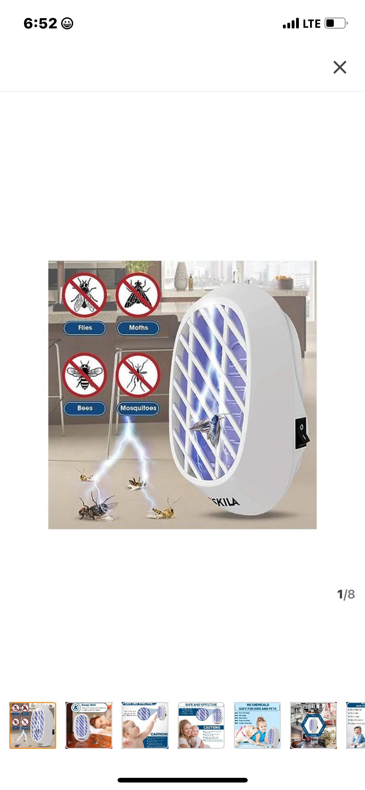 Electric shock mosquito killer lamp Trenz