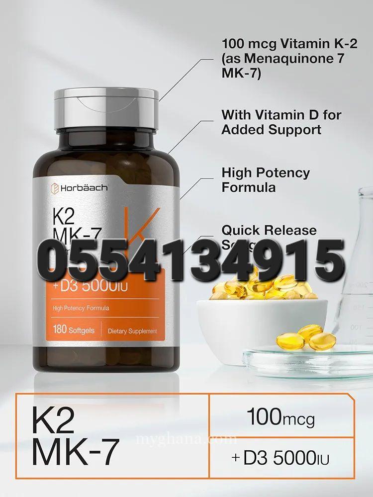 Horbaach Vitamin K2 MK7 100mcg In Ghana