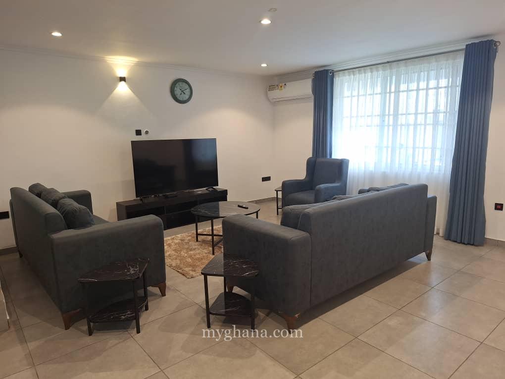 Furnished 3 bedroom townhouse to let at Cantonments, Accra