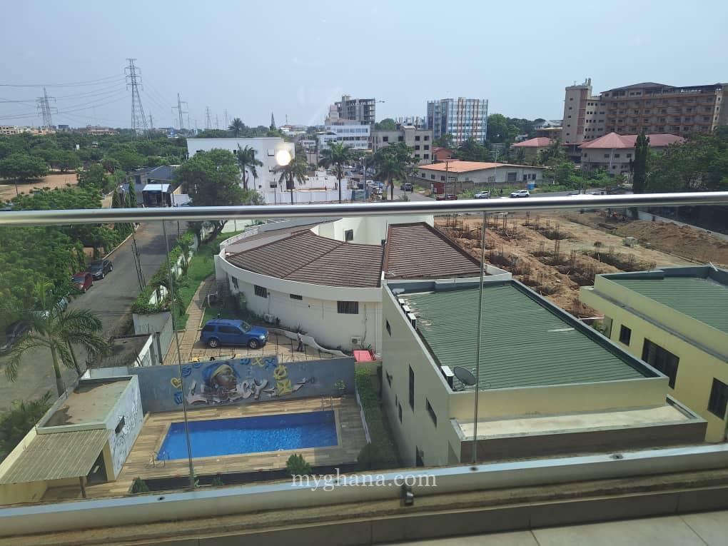 Furnished 3 bedroom penthouse to let at East Legon near Mensvic Hotel, Acc