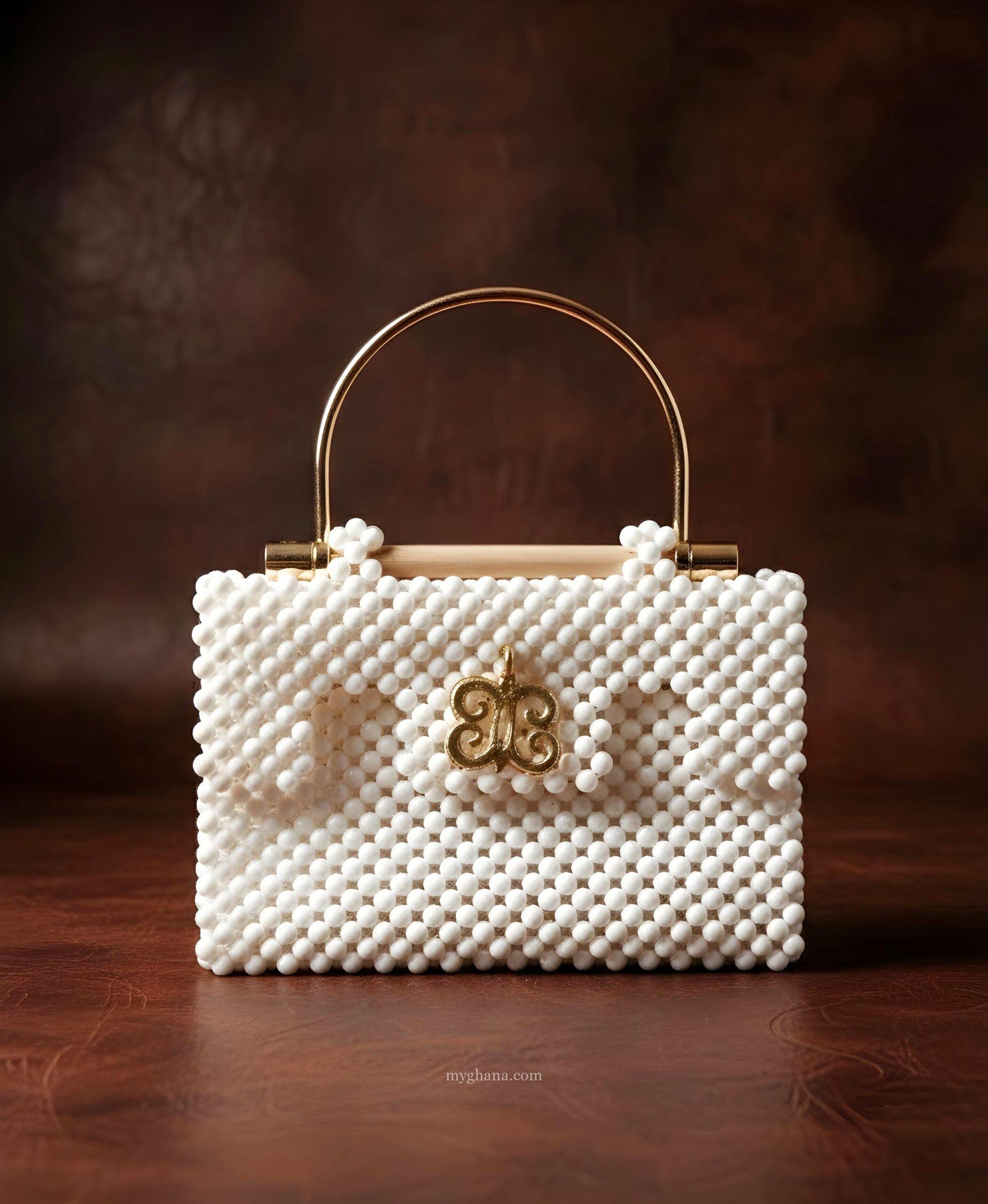 Beaded handbag