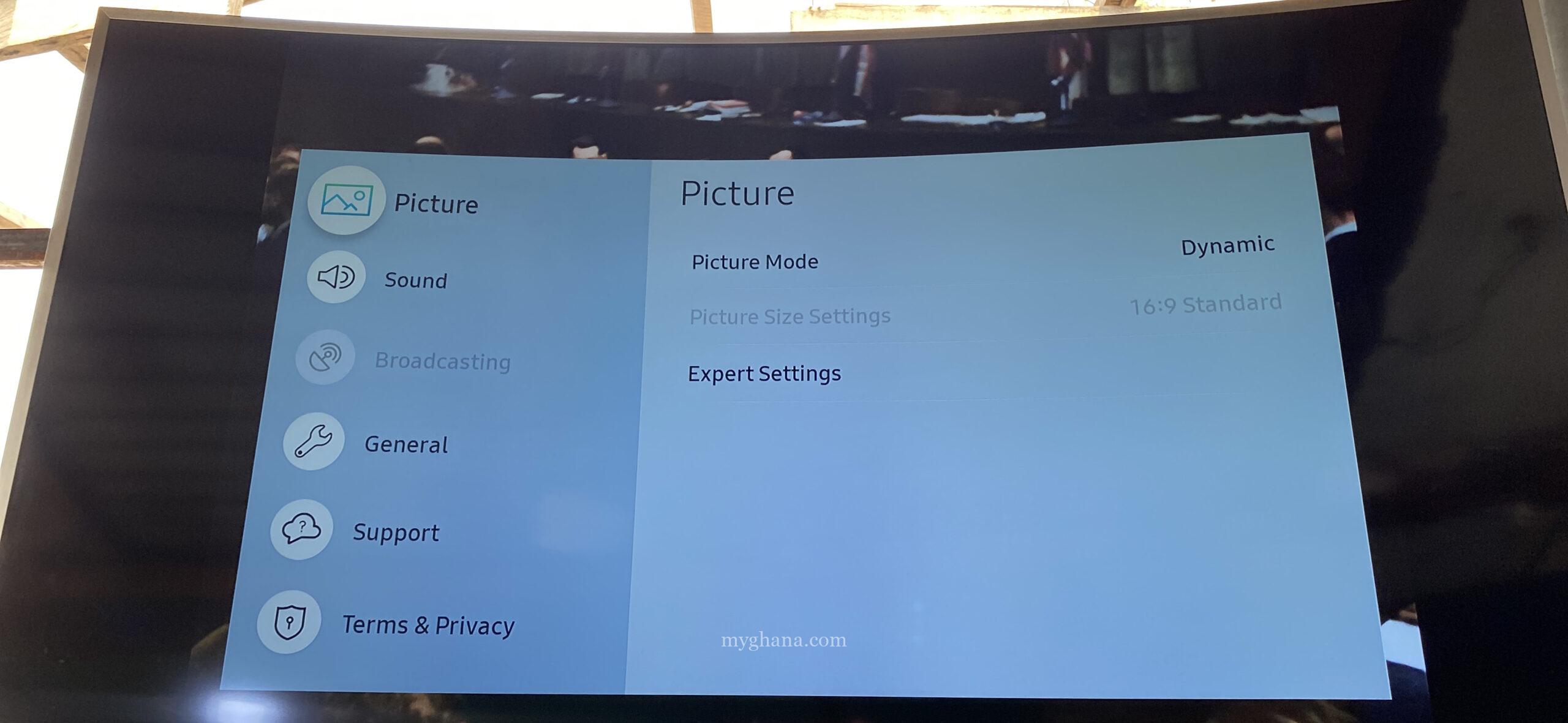 Samsung 50 inch …. 4k picture quality