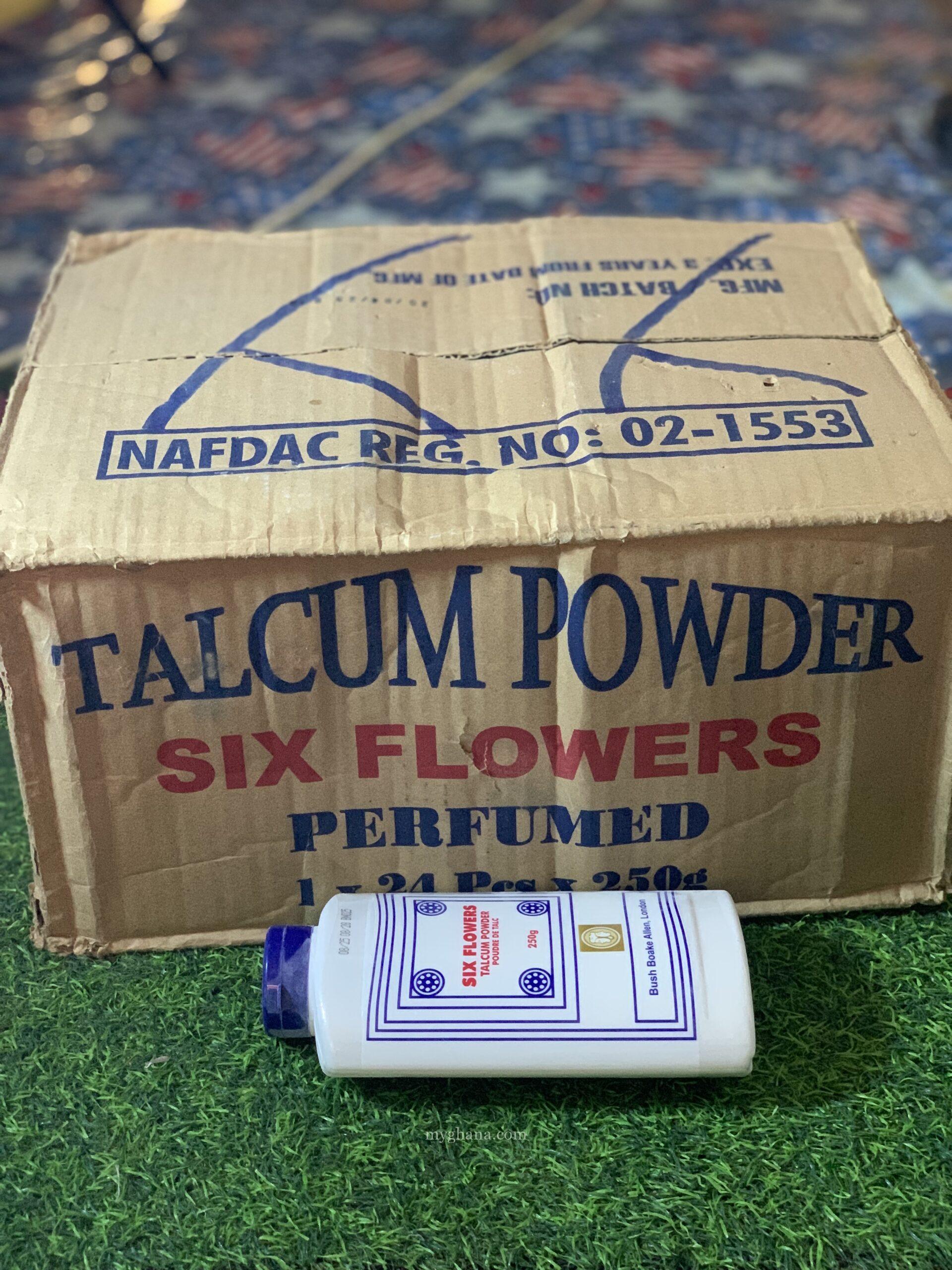 Six Flowers Talcum Powder