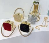 Luxury Metal Clutch Purse