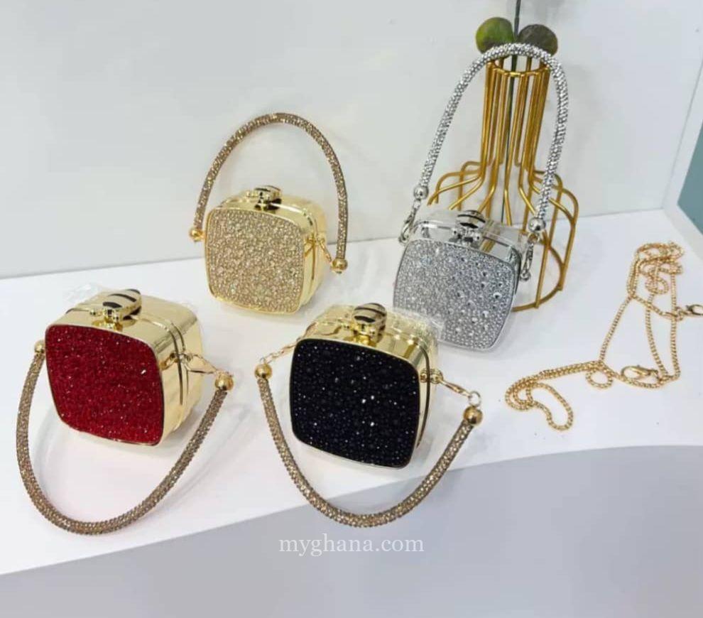 Luxury Metal Clutch Purse