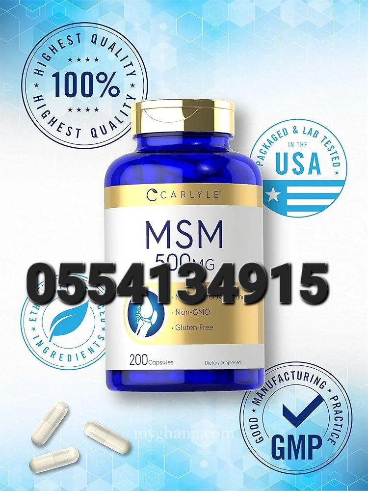 Carlyle MSM Supplement 500mg