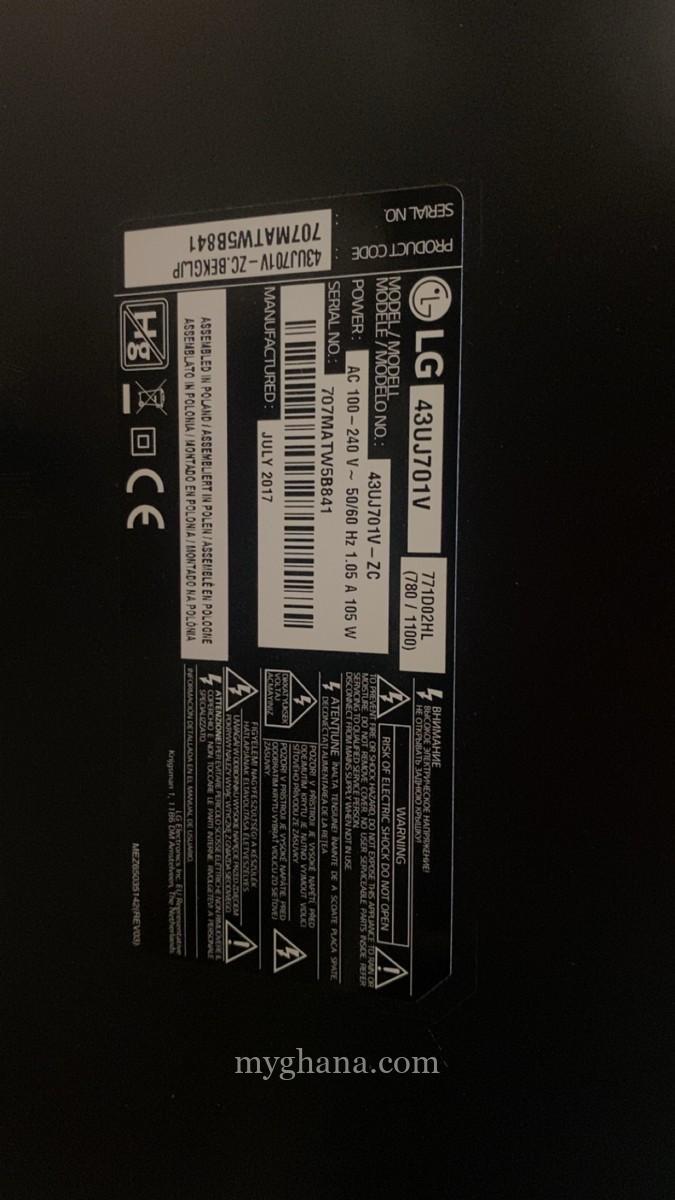 LG 43 inch smart 4k picture quality