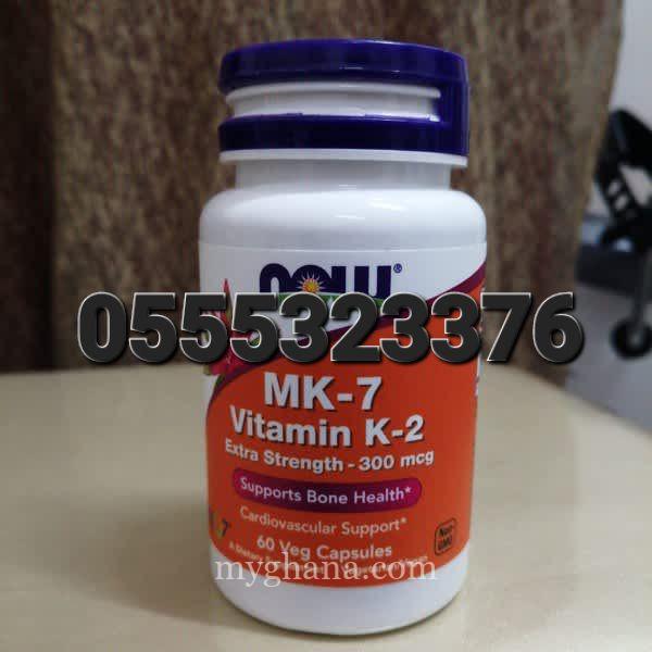 Now Vitamin K2 (MK-7) 300mcg Extra Strength