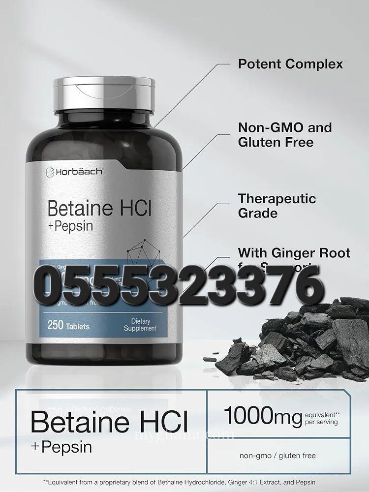 Horbaach Betaine Hcl Pepsin 1200Mg