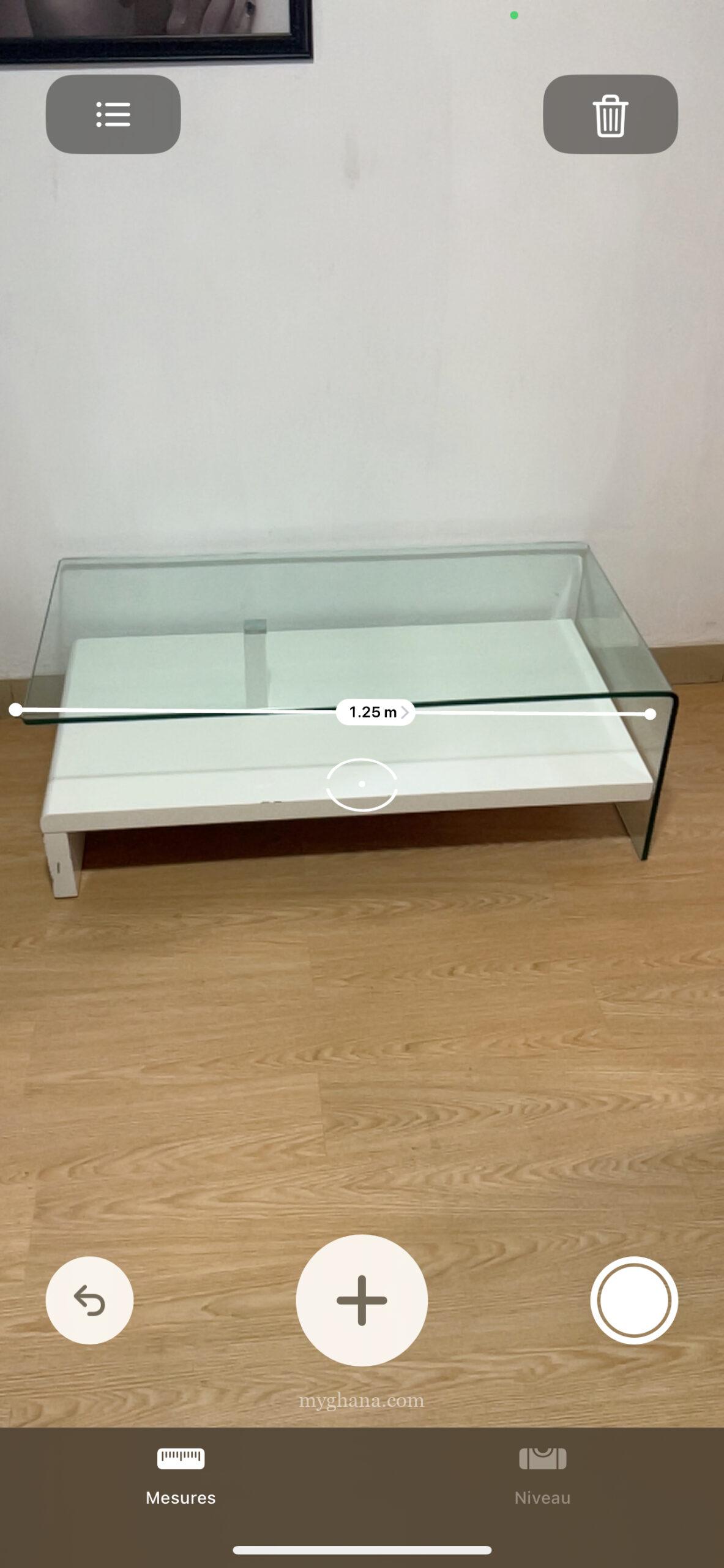 Massive Glass center table