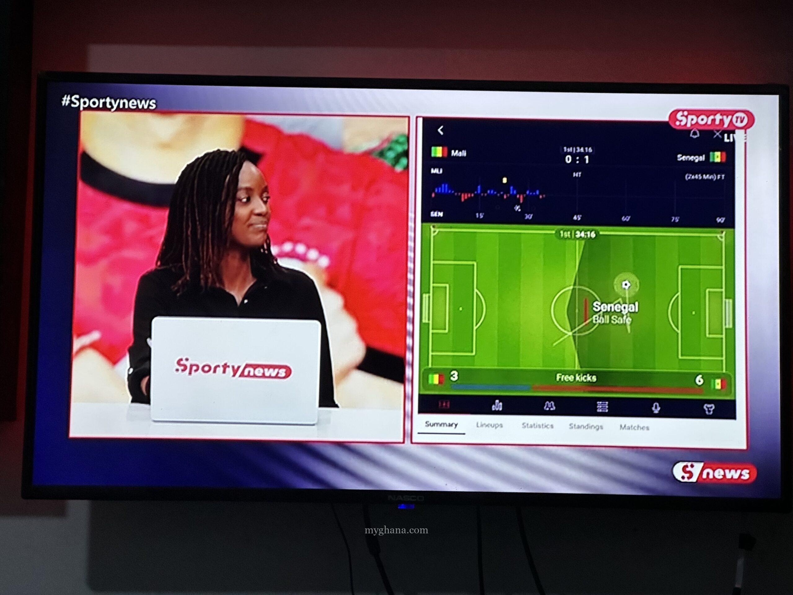 Used FHD Nasco Led 43inches Degital Satellite Tv