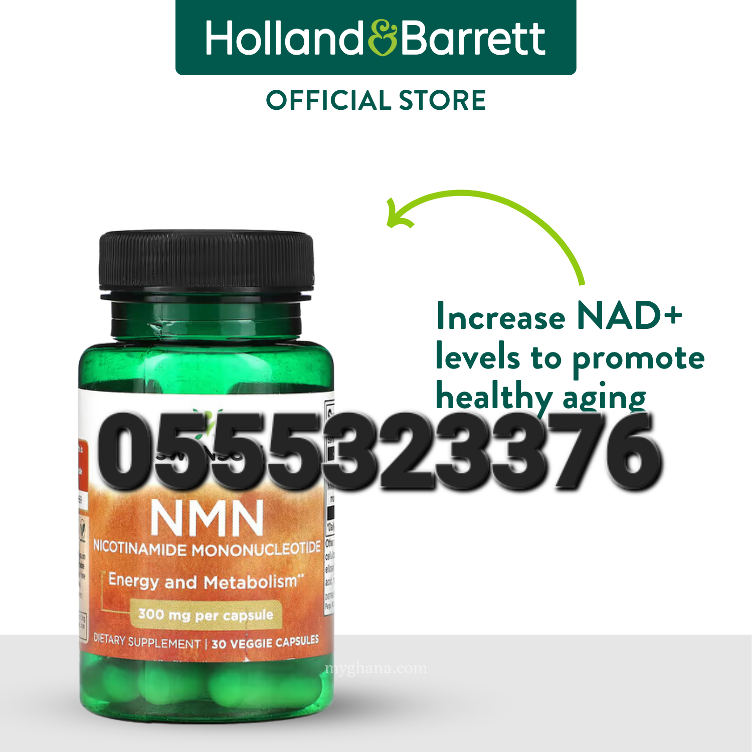 Swanson NMN 300mg In Ghana