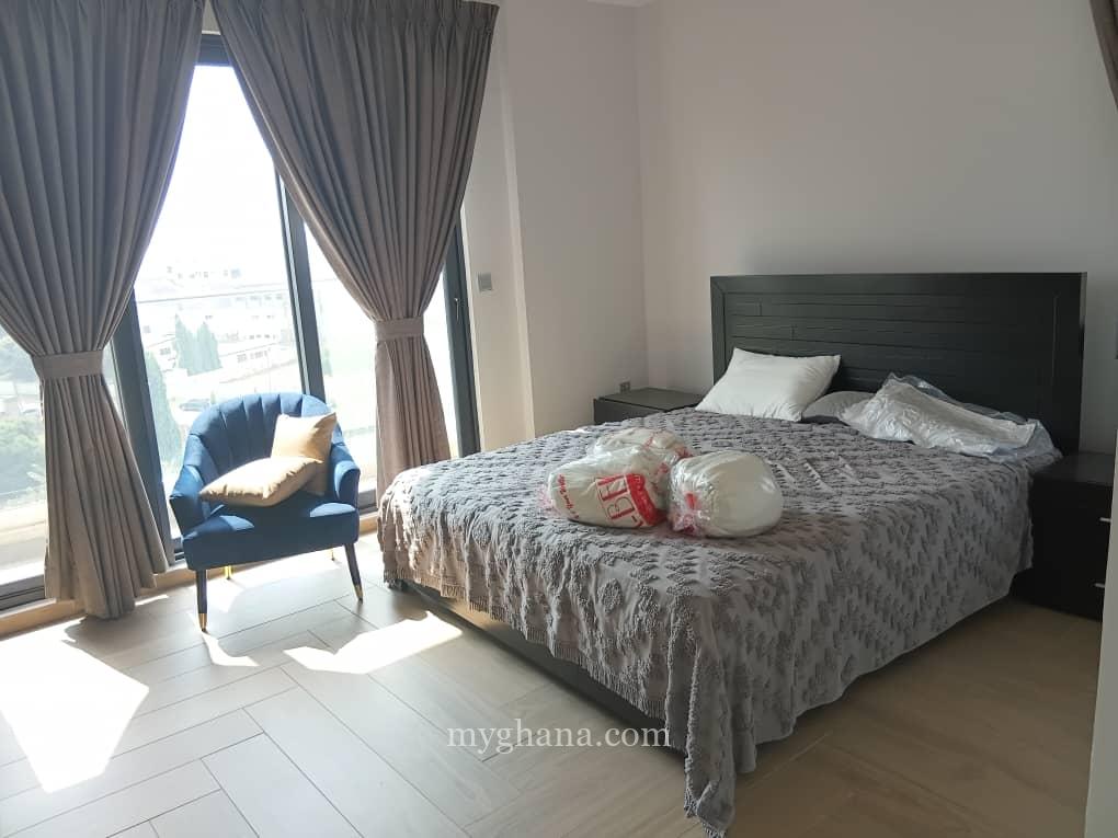 Furnished 3 bedroom penthouse to let at East Legon near Mensvic Hotel, Acc
