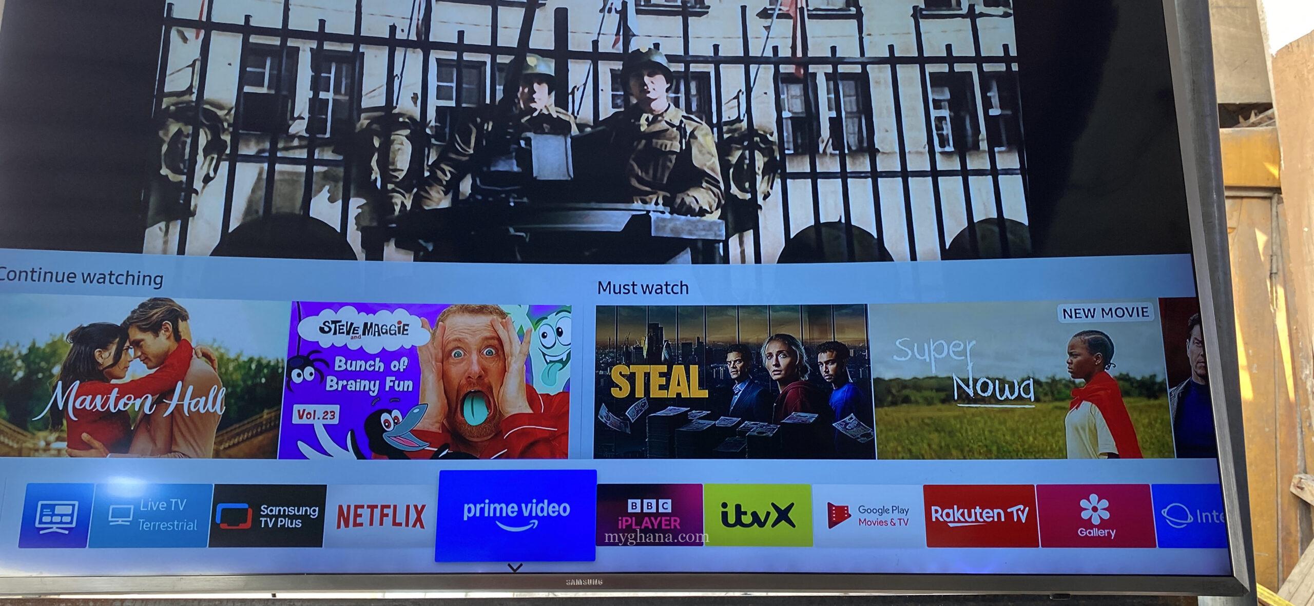 Samsung 50 inch …. 4k picture quality