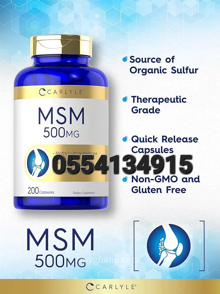 Carlyle MSM Supplement 500mg