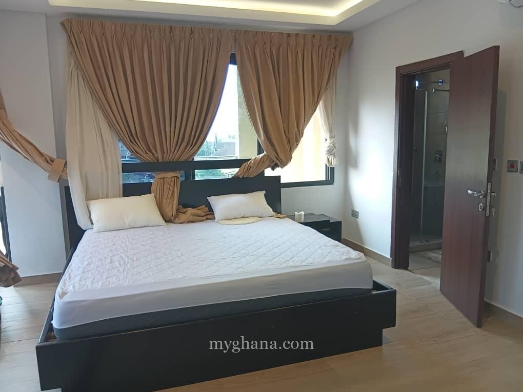 Furnished 3 bedroom penthouse to let at East Legon near Mensvic Hotel, Acc