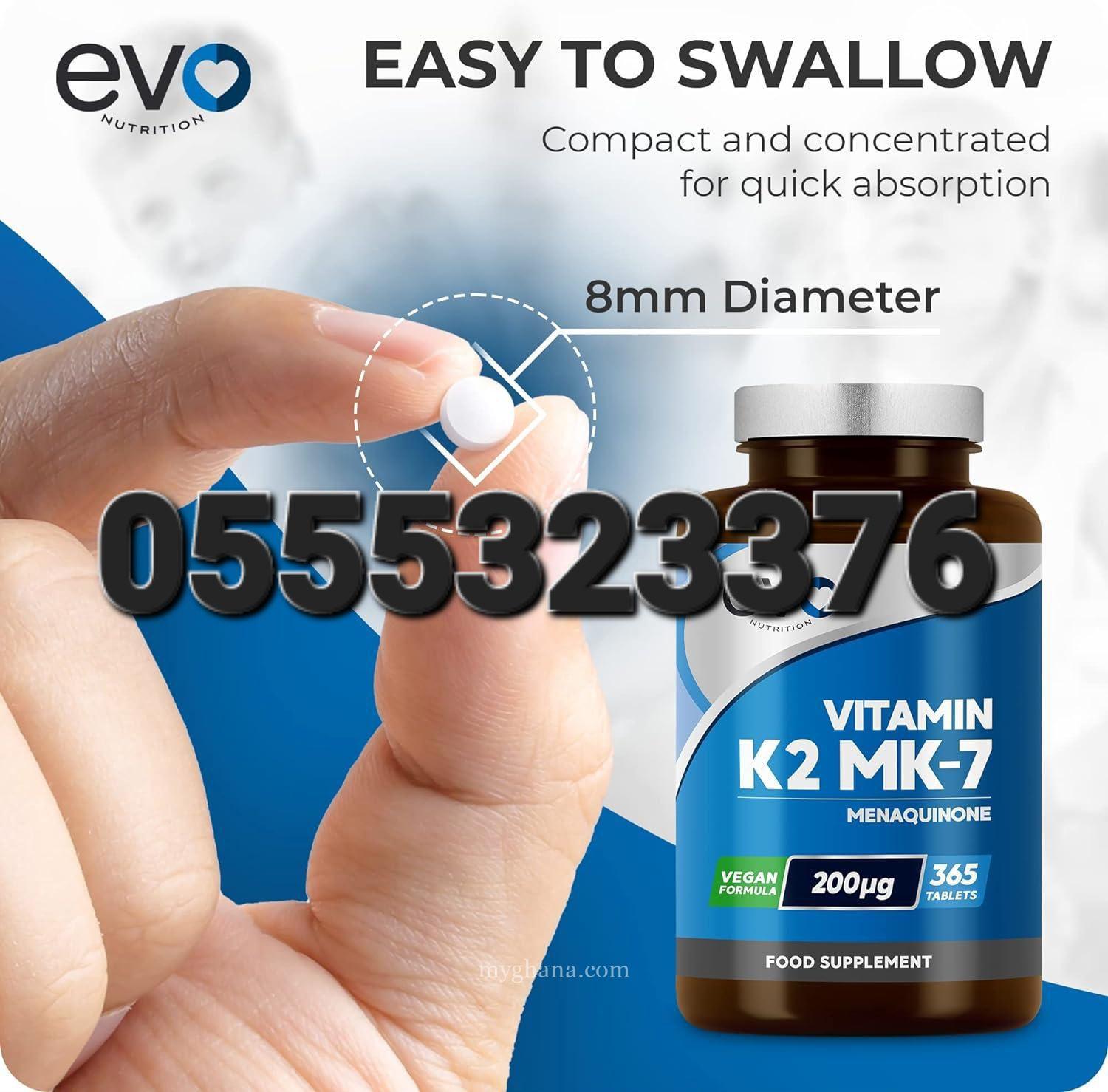 EVO Nutrition’s Vitamin K2 MK-7 In Ghana