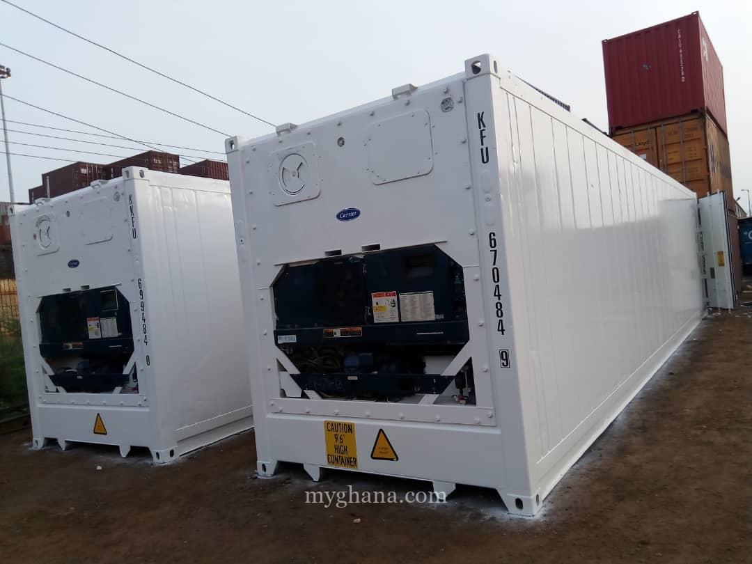 Shalom 40ft and 20ft reefer containers for sales