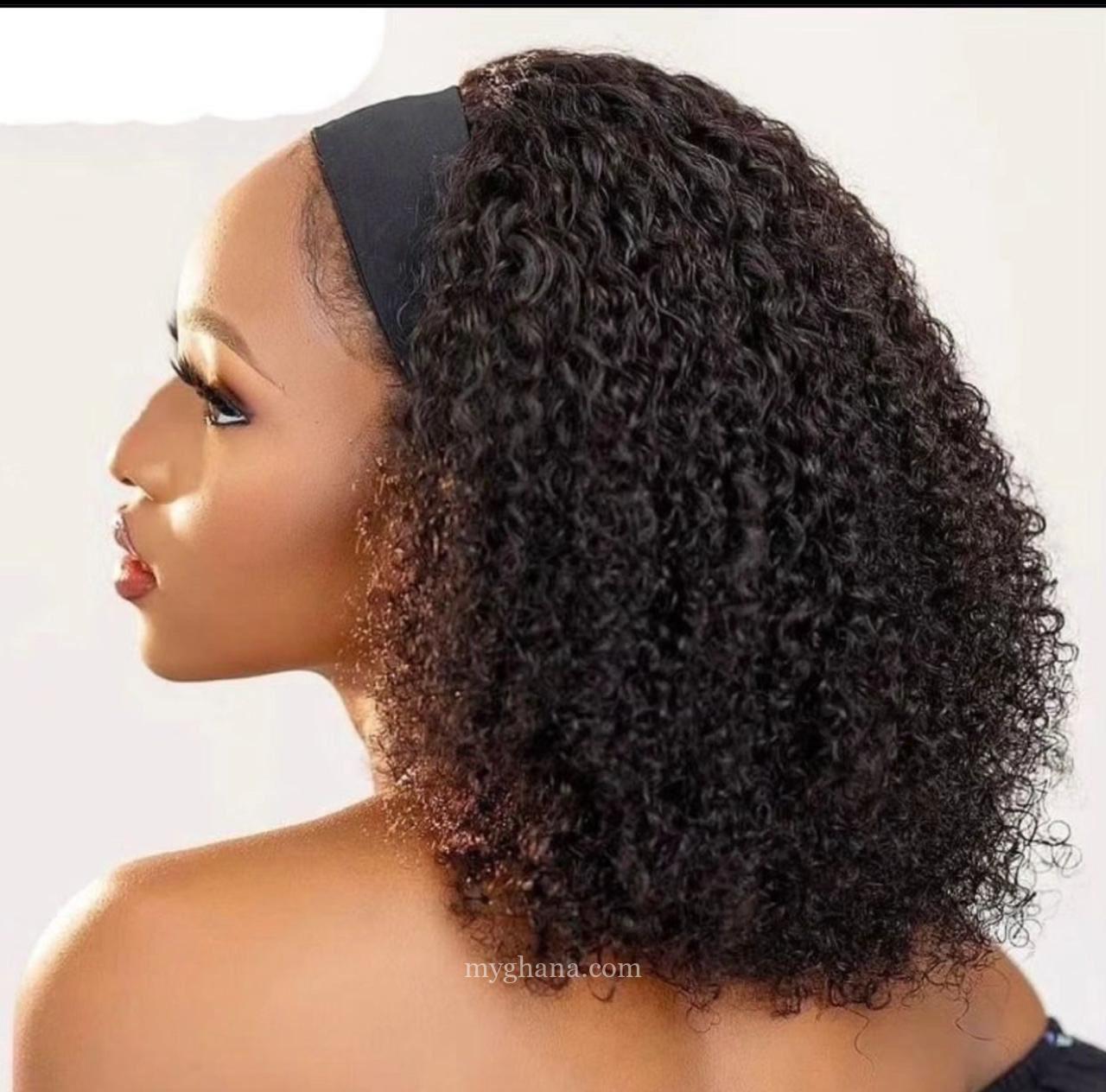 Band wig human hair