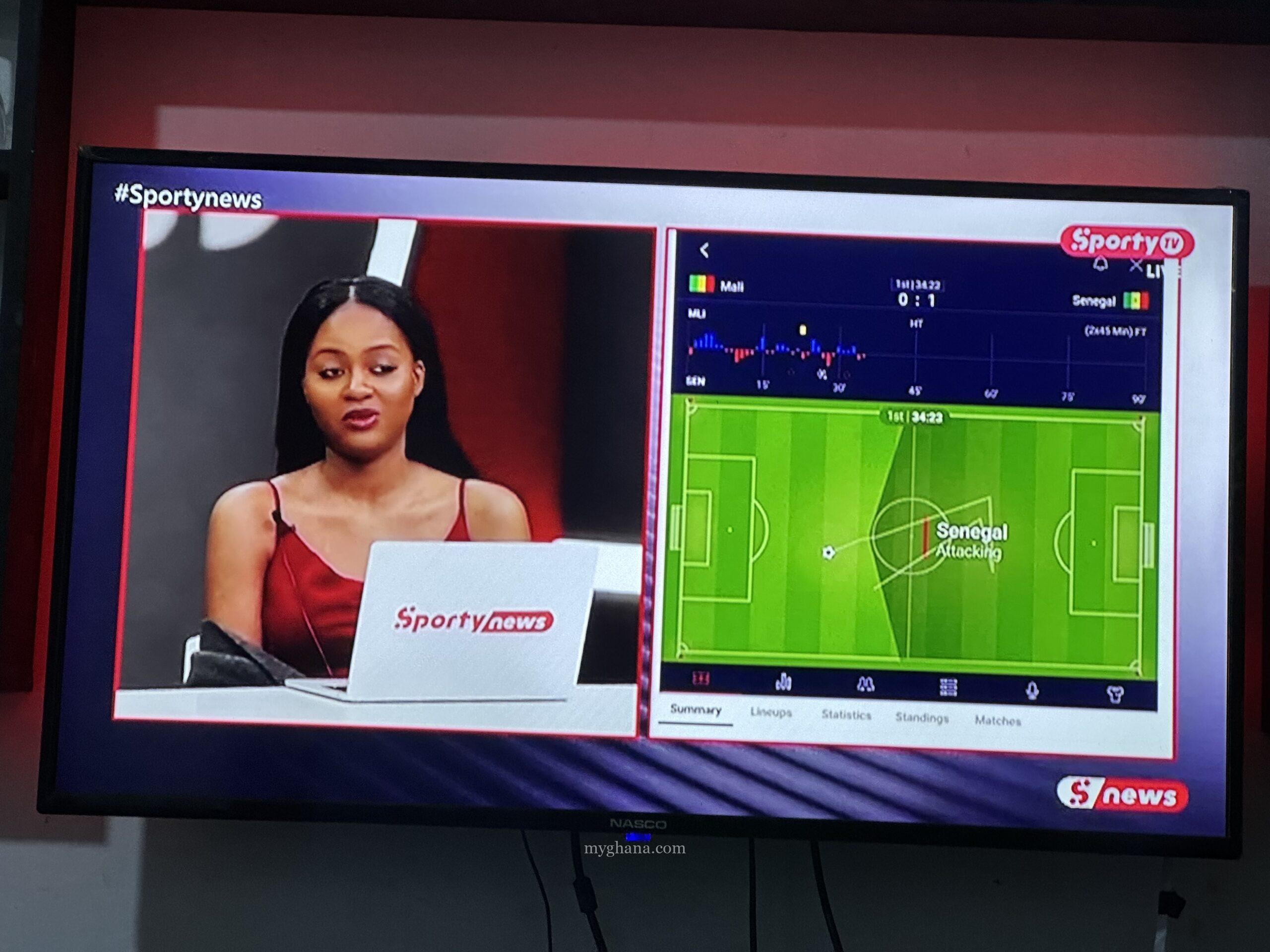 Used FHD Nasco Led 43inches Degital Satellite Tv