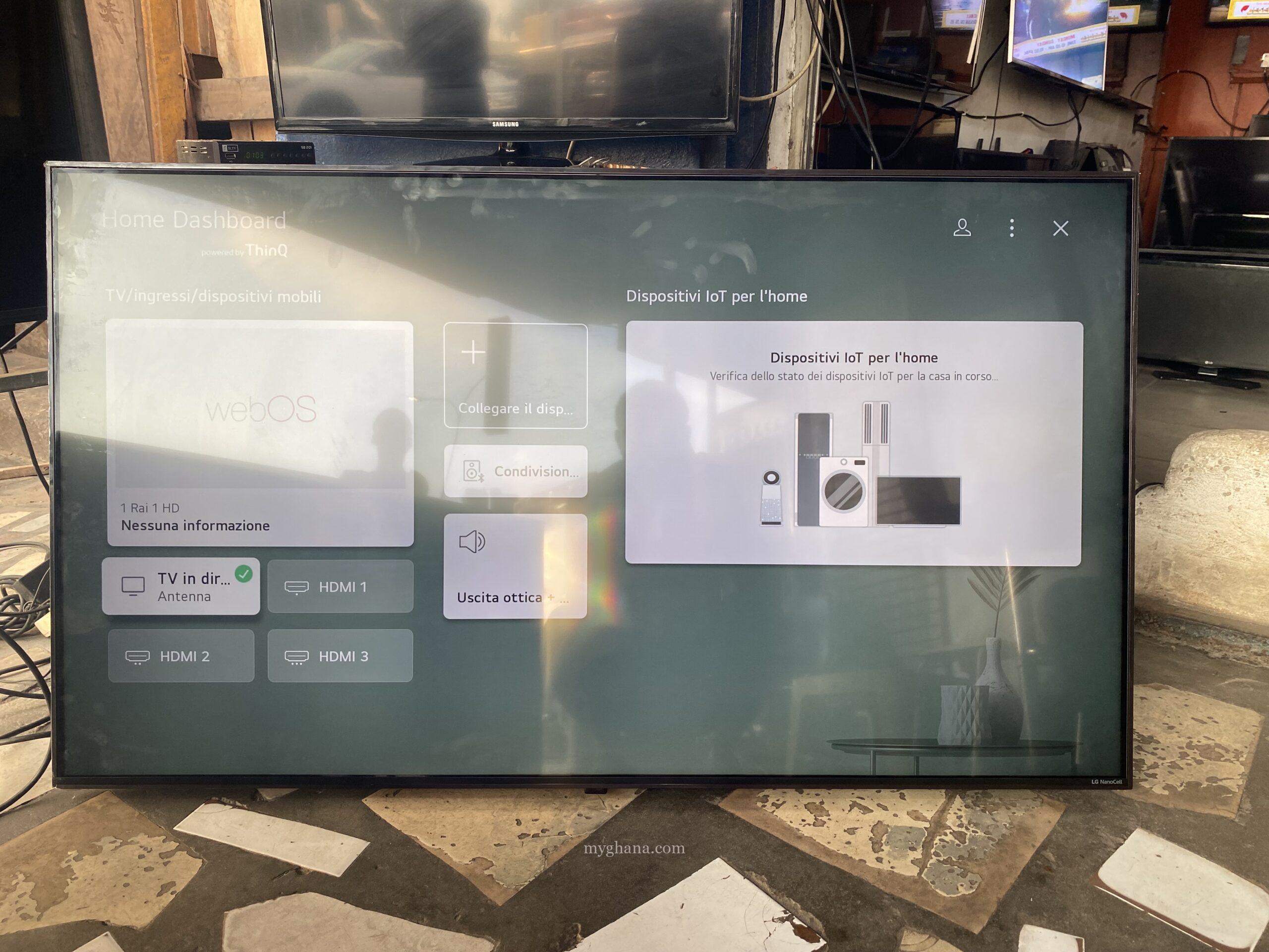 Smart LG 50 inches