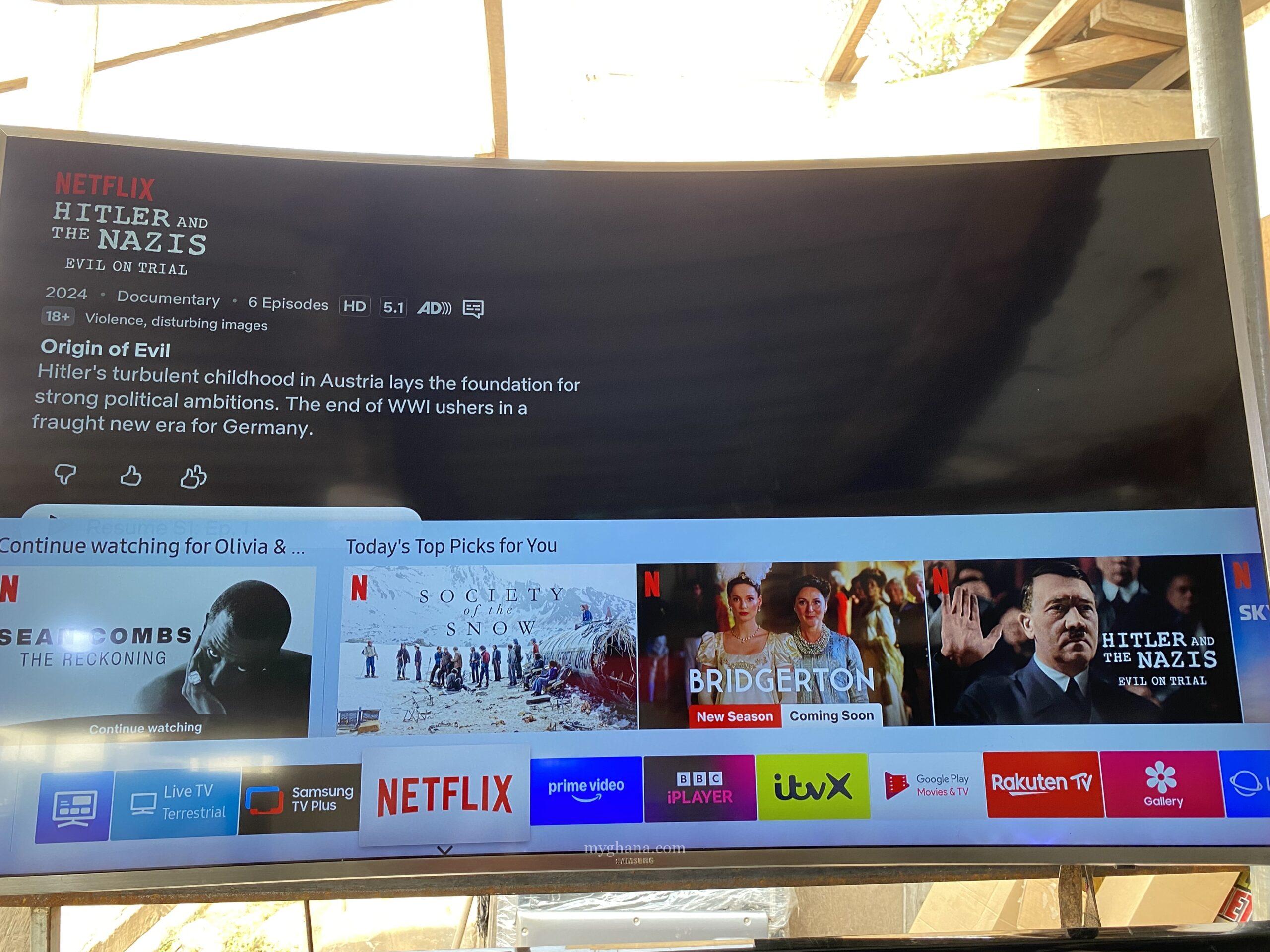 Samsung 50 inch …. 4k picture quality