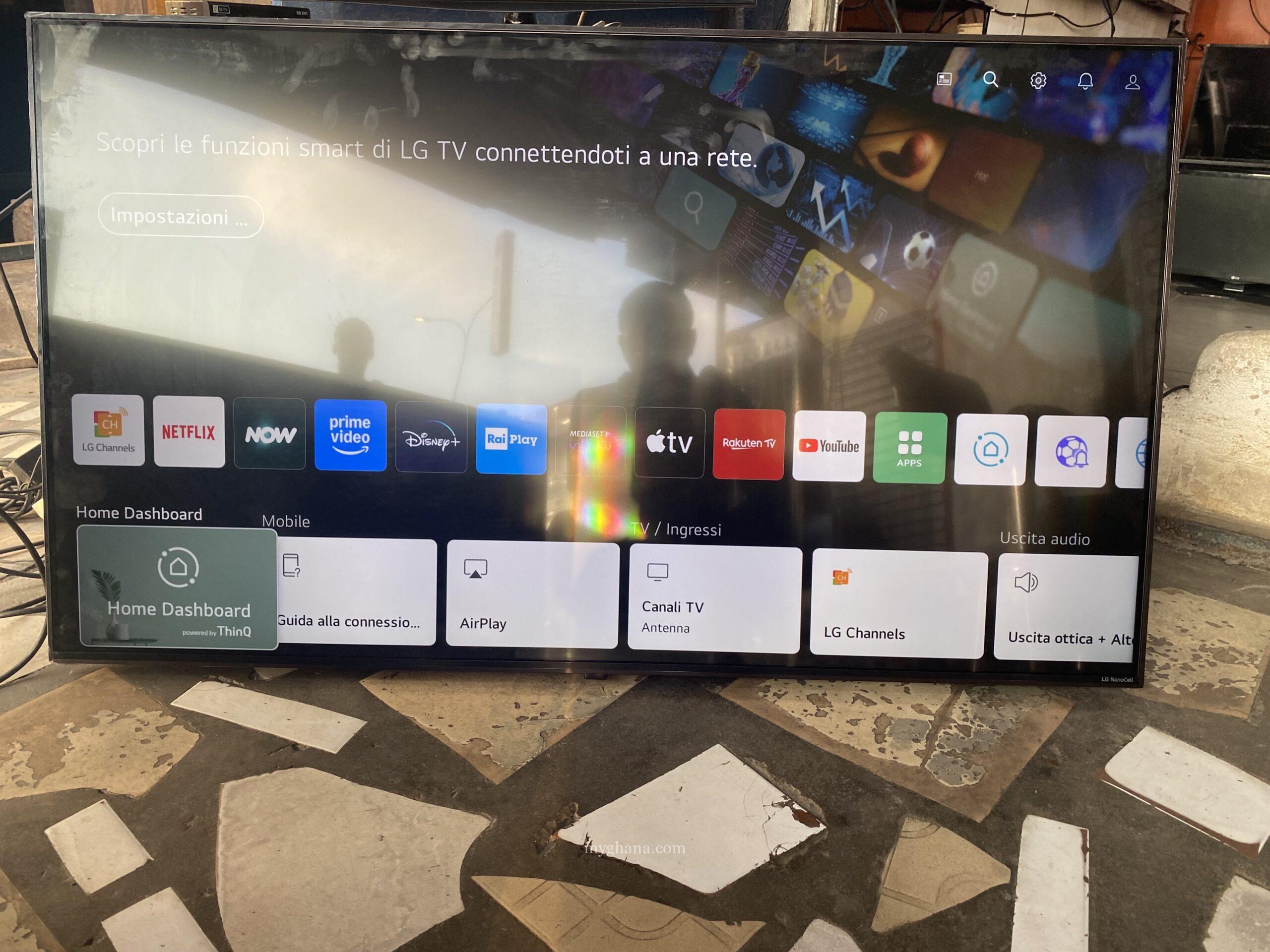 Smart LG 50 inches
