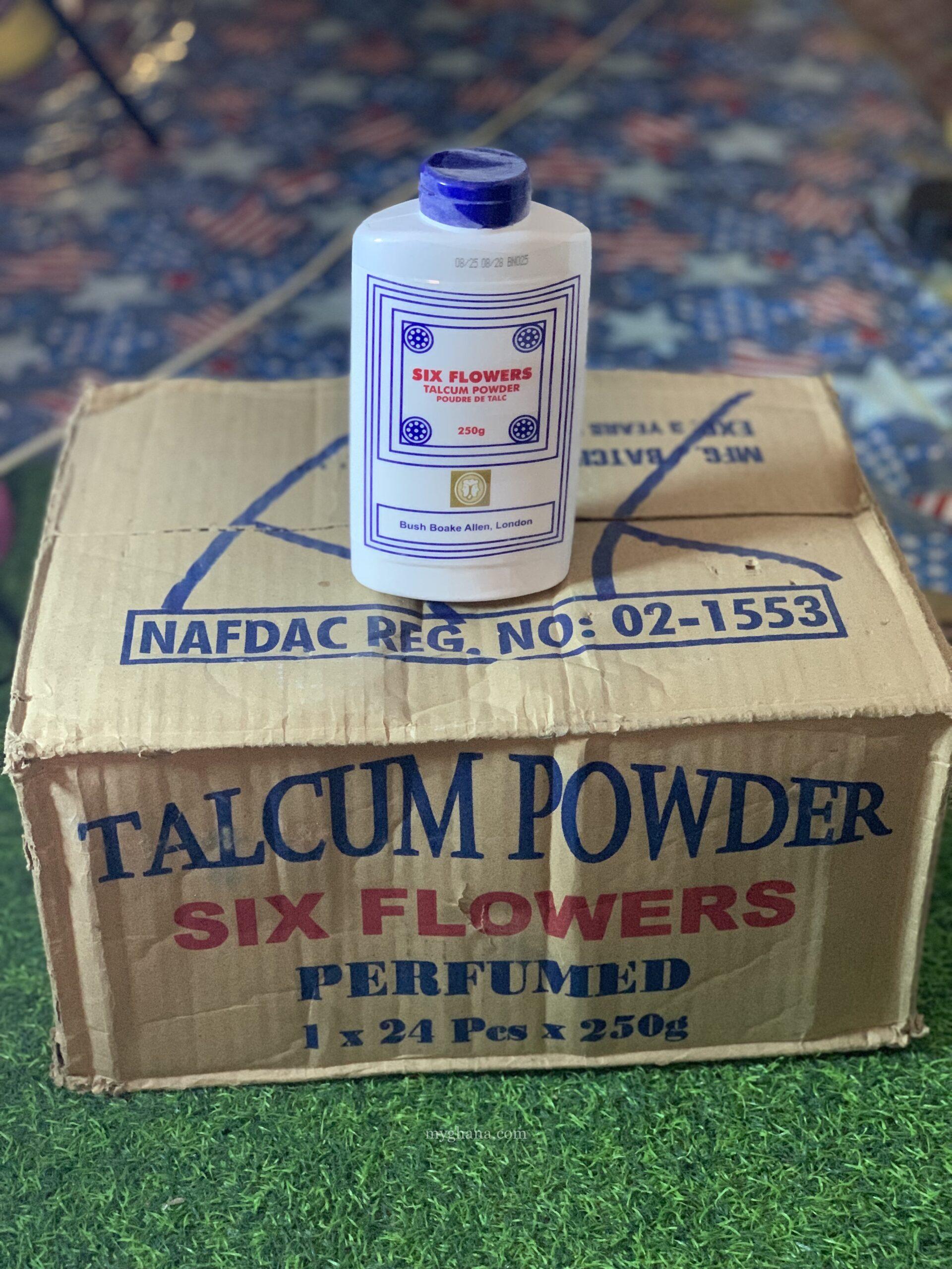 Six Flowers Talcum Powder