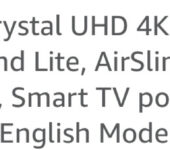 Samsung DU8000 Crystal UHD 4K 75″ Smart TV